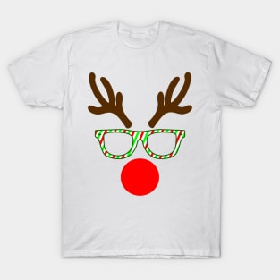 Hipster Reindeer T-Shirt